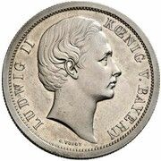 5 Mark - Louis II Pattern obverse image