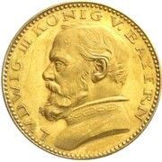 5 Mark - Louis III Pattern obverse image