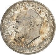 5 Mark - Louis III Pattern obverse image