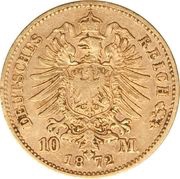 10 Mark - Louis II reverse image