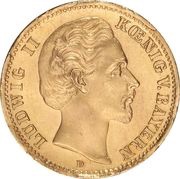 10 Mark - Louis II obverse image