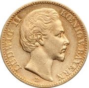 20 Mark - Louis II obverse image