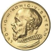 20 Mark - Louis III Pattern obverse image