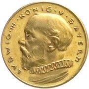 20 Mark - Louis III Pattern obverse image