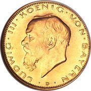 20 Mark - Louis III obverse image