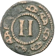 2 Pfennig reverse image