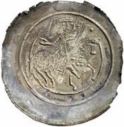 Denier Bracteate - Frederick II, Vogt of Oldesleben obverse image