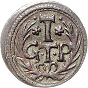 1½ Pfennig - John Adolph, Germany, 1685 reverse image