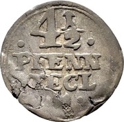 4½ Pfennig - Moritz, Germany, 1674 reverse image