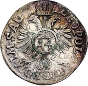1⁄14 Thaler - Moritz, Germany, 1671-1673 reverse image