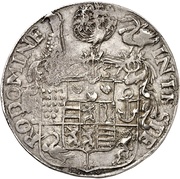 1 Thaler - Moritz, Germany, 1657 reverse image
