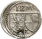 1 Pfennig - Joachim Ernest obverse image