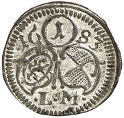 1 Pfennig - John Frederick obverse image