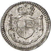 1 Pfennig - Christian Frederick Charles Alexander obverse image