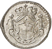 1 Pfennig - Christian Frederick Charles Alexander obverse image