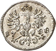 1 Pfennig - Christian Frederick Charles Alexander, Germany, 1783-1791 reverse image