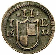 2 Pfennig - Joachim Ernest obverse image
