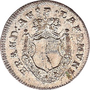 1 Kreuzer - Christian Frederick Charles Alexander obverse image