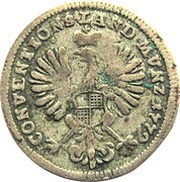 2-½ Kreuzer - Christian Frederick Charles Alexander, Germany, 1779-1785 reverse image