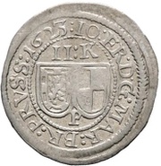 2 Kreuzers - Joachim Ernest obverse image