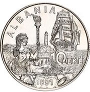 10 Lekë 1992 Summer Olympic Games obverse image