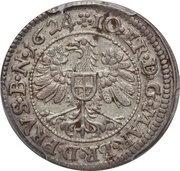 3 Kreuzers - Joachim Ernest obverse image