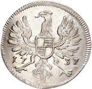 1 Groschen - Charles William Frederick Schulprämie obverse image