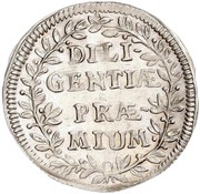 1 Groschen - Charles William Frederick Schulprämie, Germany, 1737 reverse image