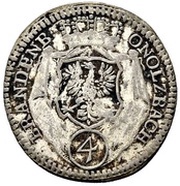 4 Kreuzers - Christian Frederick Charles Alexander obverse image