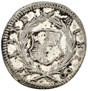 4 Kreuzers - Christian Frederick Charles Alexander, Germany, 1760 reverse image