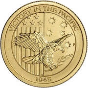 15 Dollars - Elizabeth II 4th Portrait - Victory in the Pacific, Australia, 2016 reverse image