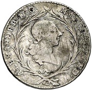 10 Kreuzers - Christian Frederick Charles Alexander obverse image