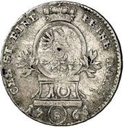 10 Kreuzers - Christian Frederick Charles Alexander, Germany, 1765-1780 reverse image