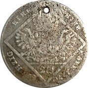 20 Kreuzers - Christian Frederick Charles Alexander, Germany, 1770-1772 reverse image