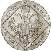 20 Kreuzers - Christian Frederick Charles Alexander, Germany, 1779 reverse image