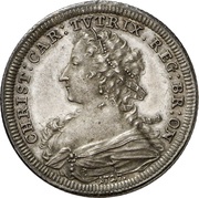 ¼ Thaler - Christiane Charlotte obverse image