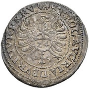24 Kreuzer - Joachim Ernest Kipper, Germany, 1621-1622 reverse image