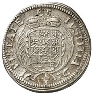 ⅓ Thaler - John Frederick, Germany, 1676 reverse image