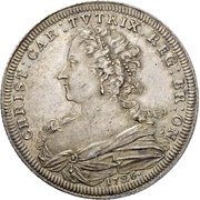 ½ Thaler - Christiane Charlotte obverse image
