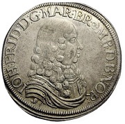⅔ Thaler - John Frederick obverse image