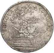 ⅔ Thaler - John Frederick, Germany, 1679 reverse image