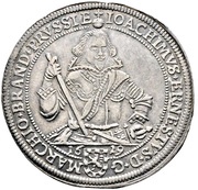 1 Thaler - Joachim Ernest obverse image