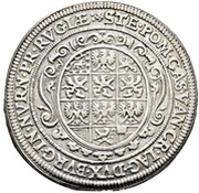 1 Thaler - Joachim Ernest, Germany, 1609-1620 reverse image