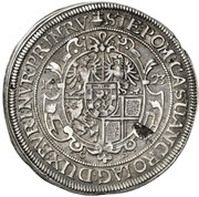 1 Thaler - Joachim Ernest, Germany, 1623 reverse image