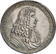 1 Thaler - John Frederick Death obverse image