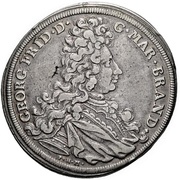 1 Thaler - George Frederick II obverse image