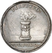 1 Thaler - Charles William Frederick Marriage, Germany, 1729 reverse image