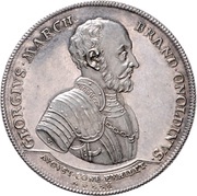 1 Thaler - Charles William Frederick Augsburg Confession, Germany, 1730 reverse image