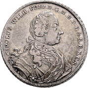 1 Thaler - Charles William Frederick obverse image