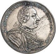 1 Thaler - Charles William Frederick Death obverse image